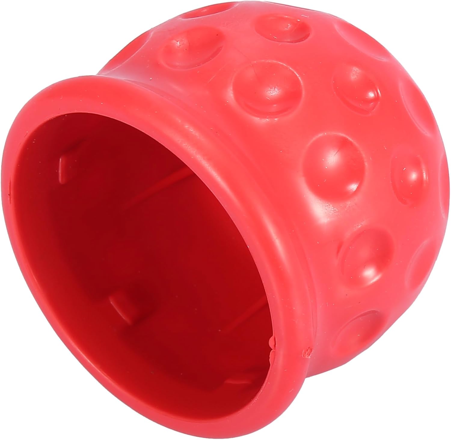 X AUTOHAUX Cubierta universal para bola de enganche de remolque, impermeable, a prueba de polvo, 1.969 in, color rojo para automóvil, camión,