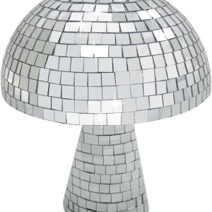 Bola de discoteca de hongos, espejo plateado con purpurina para decoración de mesa, luz reflectante para bar, pista de baile, fiesta, habitación, Bola de discoteca de hongos, espejo plateado con purpurina para decoración de mesa, luz reflectante para bar, pista de baile, fiesta, habitación,
