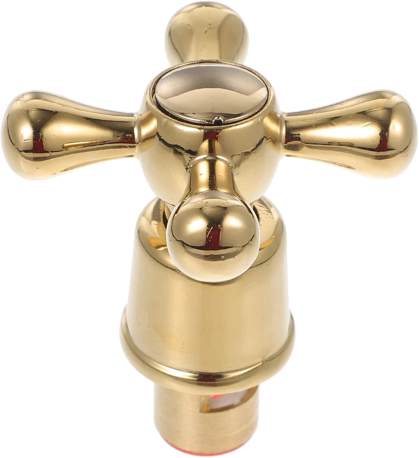 OSALADI 4 unids grifo perilla grifo grifo ducha grifo mango brazo cruz grifo manija oro perillas fregadero grifo fregadero accesorios grifo agua