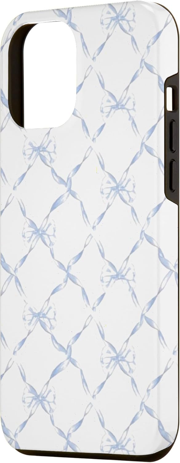 Funda con lazos azules para iPhone 12 Pro Max