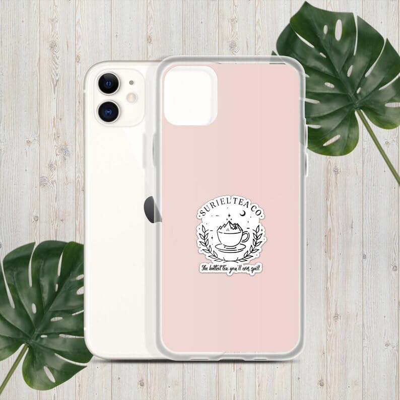Milleyz Suriel Tea Co – Calcomanías para amantes de los libros, calcomanías para amantes de los libros, calcomanías de libros, calcomanías de vinilo