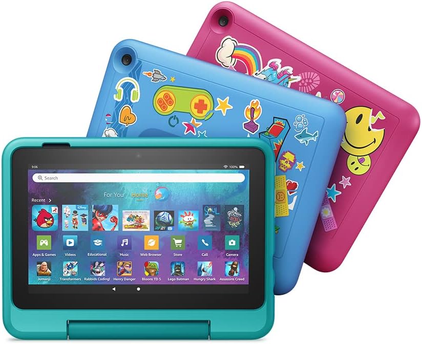 Estuche para tablet Tienda Fire 7 para niños (compatible solo con la tablet de 12.a generación lanzada en 2022) – Arcade Hero