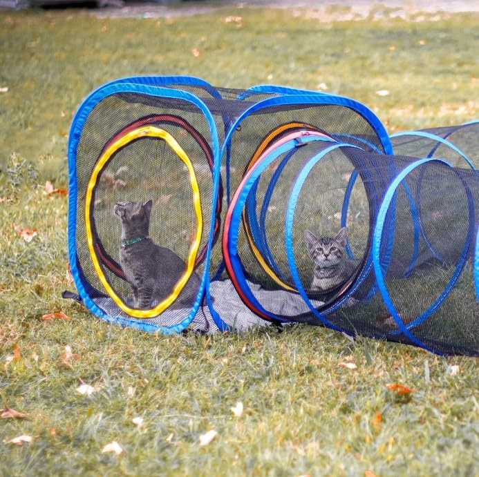 Pet Fit For Life Construye tu propio recinto para gatos de interior, cubo para gatos, gatitos, perros pequeños y animales pequeños