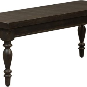 Liberty Furniture Industries Harvest Home – Banco sin espalda, 52 pulgadas de ancho x 16 pulgadas de profundidad x 18 pulgadas de alto, color negro Liberty Furniture Industries Harvest Home – Banco sin espalda, 52 pulgadas de ancho x 16 pulgadas de profundidad x 18 pulgadas de alto, color negro