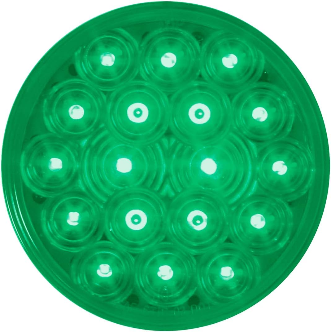 GG Grand General 76898 Luz sellada (4 pulgadas verde flotaverde, 18 LED (interior), 1 paquete