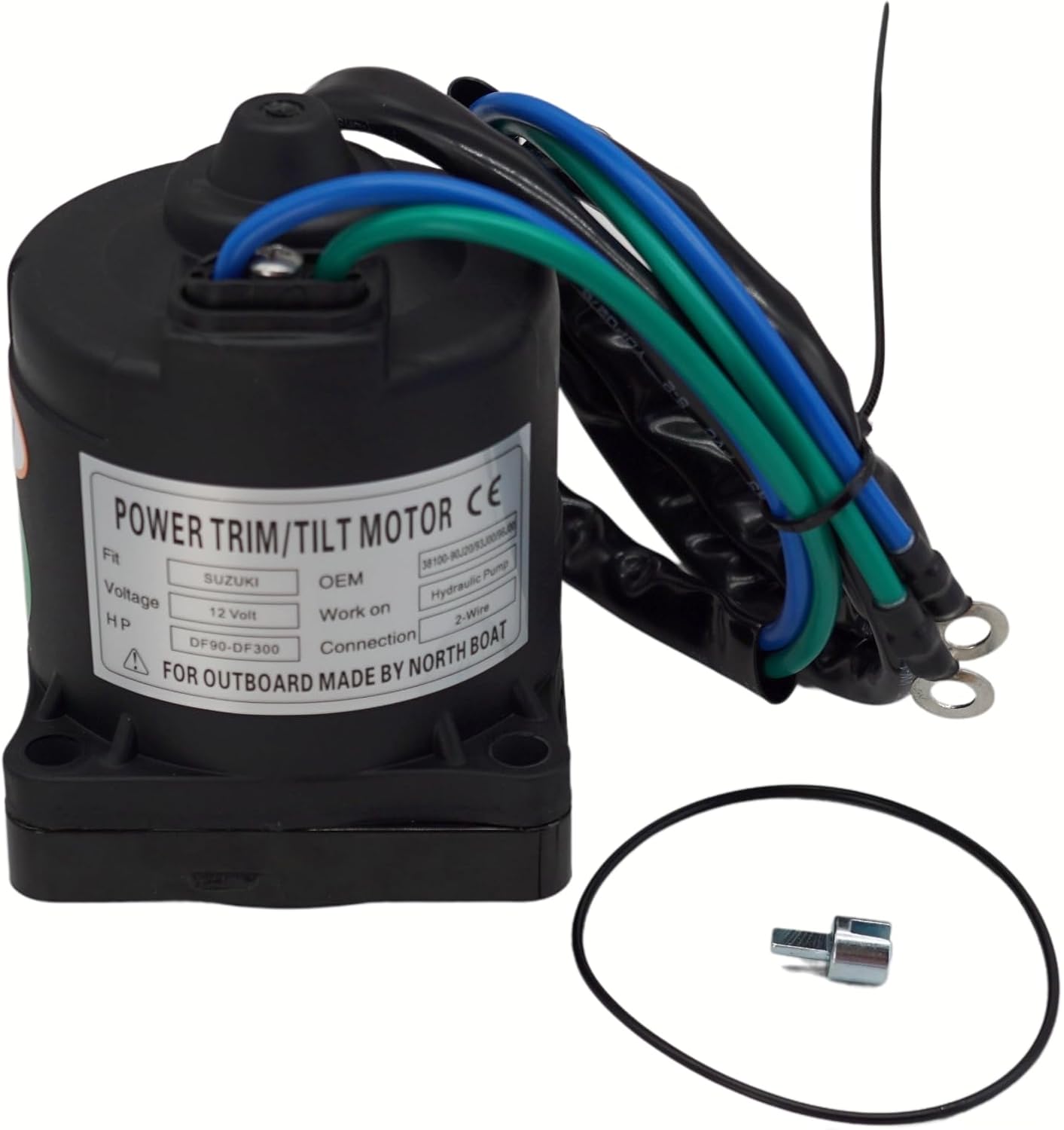 3810092J02 Motor de ajuste de inclinación eléctrico fuera de borda para Suzuki DF60 – DF300 2001-2020 38100-92J10 38100-92J02 OMC Johnson Evinrude