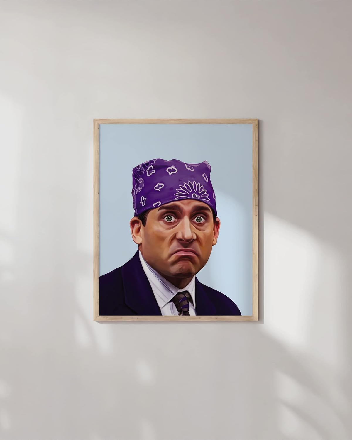 HAUS AND HUES Póster enmarcado de Michael Scott, regalos del programa de televisión de la oficina, meme enmarcado de Michael Scott, decoración de la