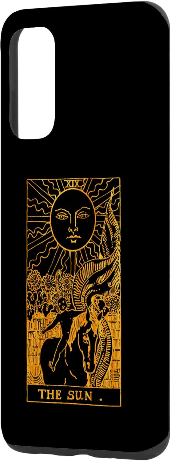 Galaxy S20 The SUN Gold Tarot – Funda para cartas