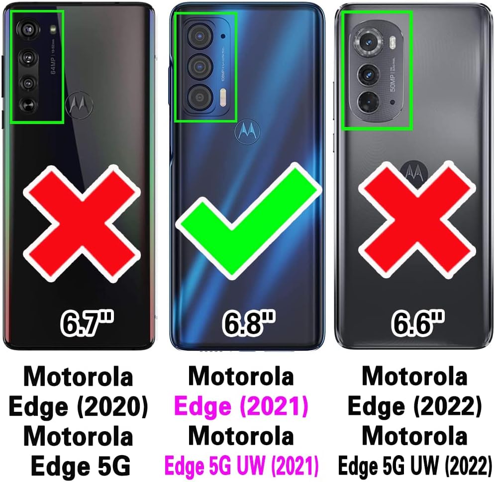 Funda para Moto Edge 2021 XKLLPT US1 Rojo