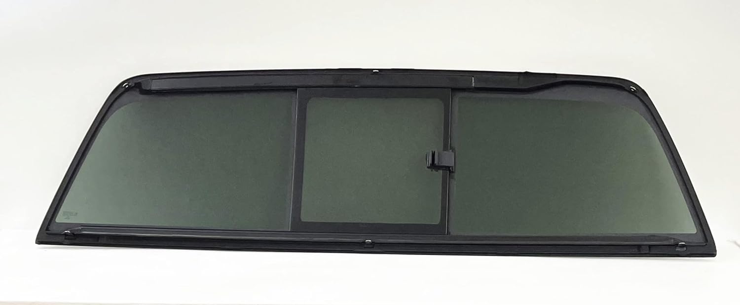 Vidrio trasero deslizante manual de ajuste empotrado compatible con Dodge Ram Pickup modelos 2002-2008 1500  modelos 2003-2009 2500 3500  modelos