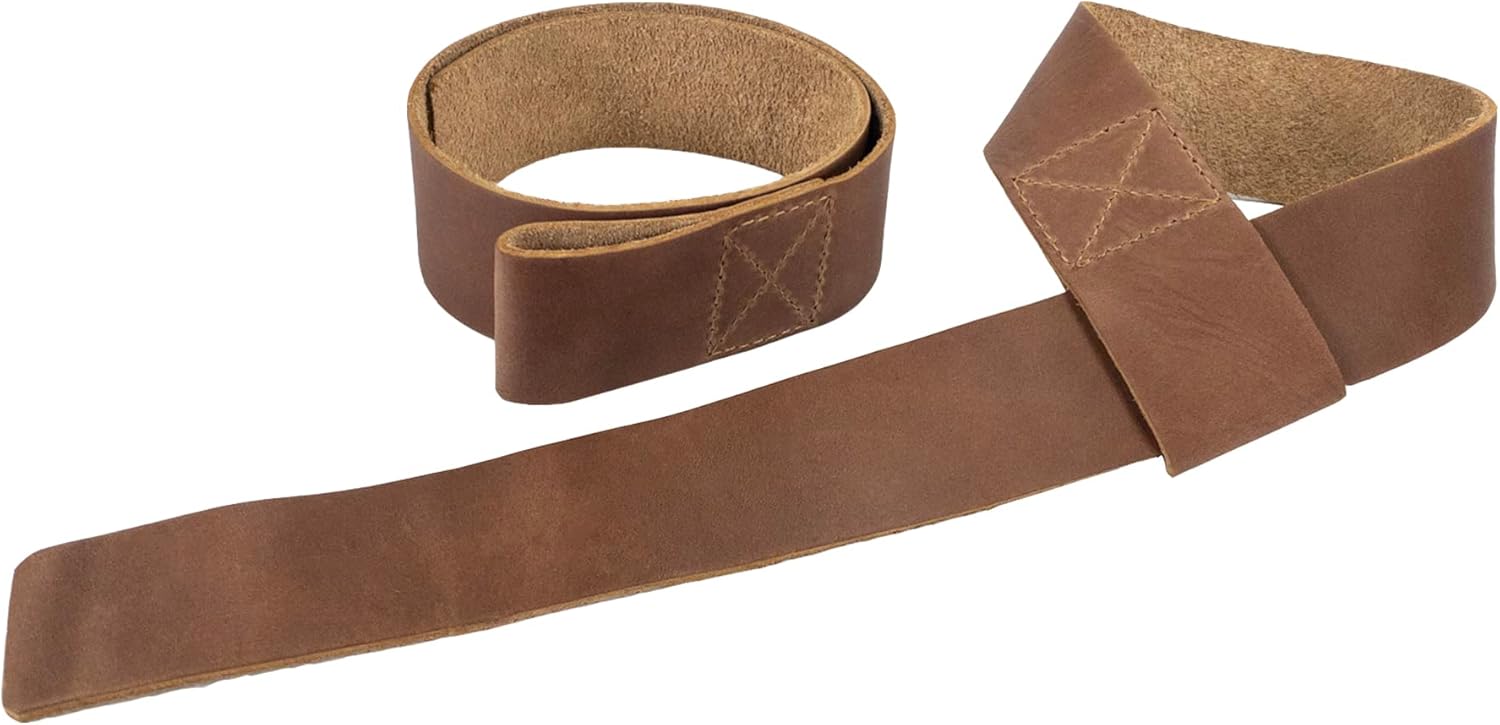 Hide & Drink, Juego de 2 correas de levantamiento de muñeca, culturismo, deportes, gimnasio, fitness, accesorios, entrenamiento de fuerza, cuero de