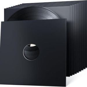 Fundas de papel de estraza para discos de vinilo, 10 unidades, fundas de papel kraft para discos de vinilo LP, fundas de cartón con agujero central, Fundas de papel de estraza para discos de vinilo, 10 unidades, fundas de papel kraft para discos de vinilo LP, fundas de cartón con agujero central,