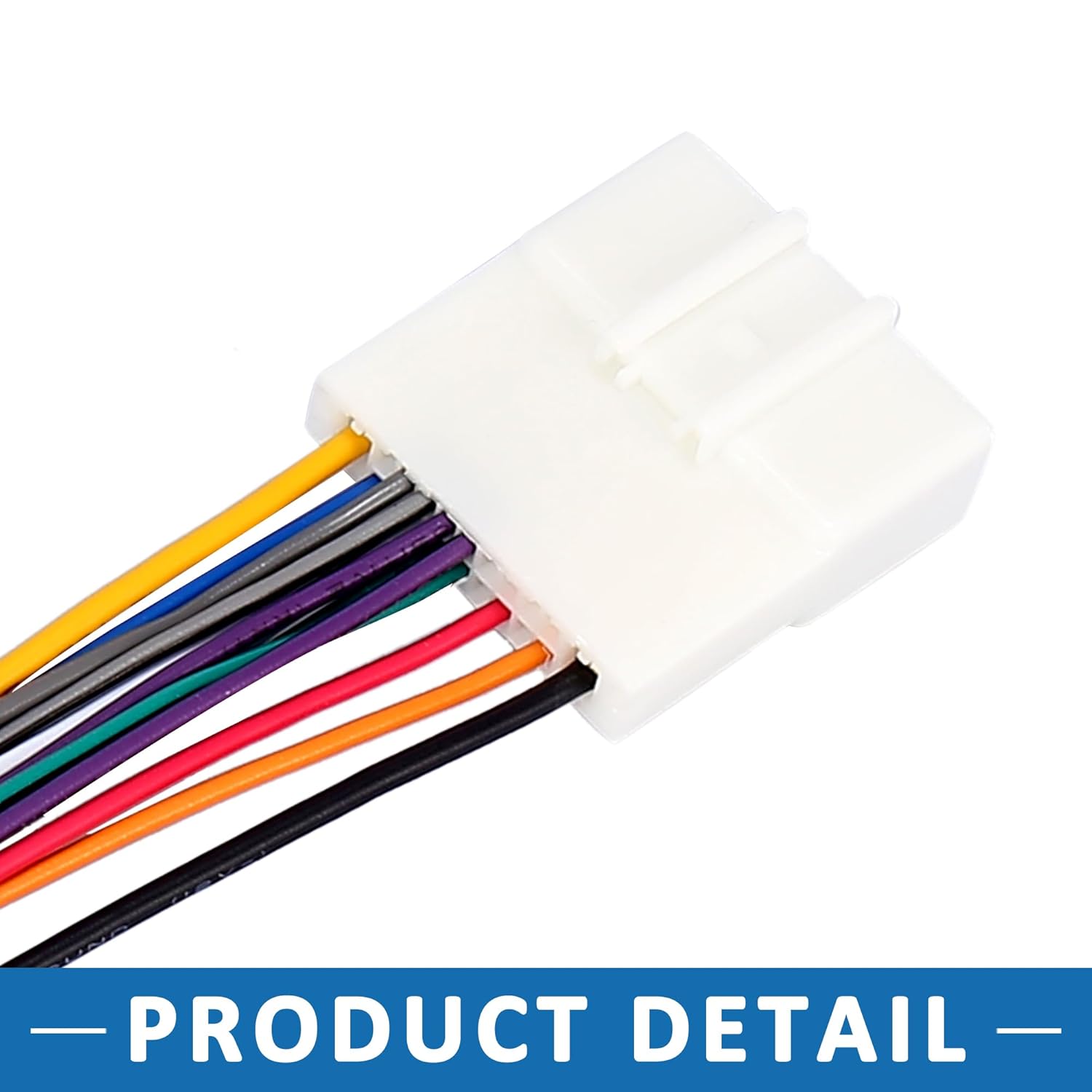 Cable de arnés de cableado para reproductor de CD estéreo para coche 70-7552 Enchufe adaptador de radio para Nissan Versa 2007-2012