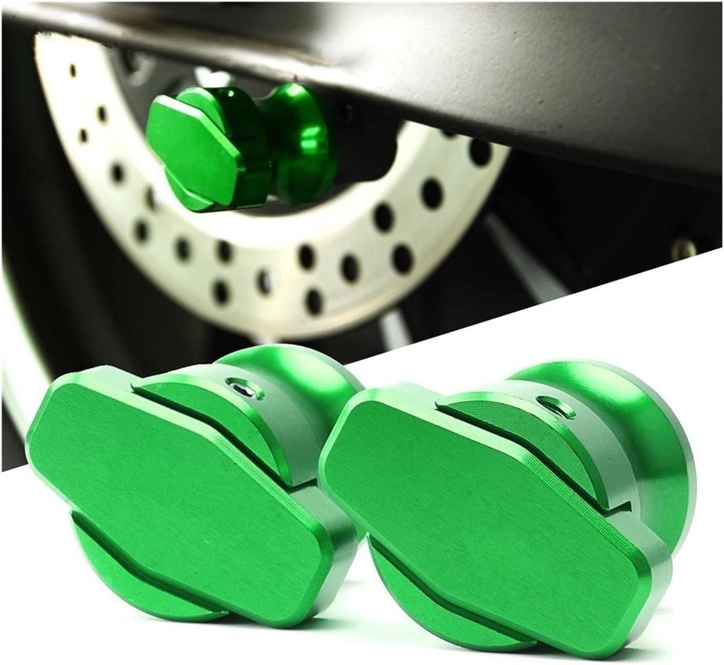 Soportes de marco CNC para motocicleta, tornillos deslizantes de 0.236 in, carretes de basculante para Yamaha MT-10 MT10 MT 10 FZ-10 FZ 10 FZ 10