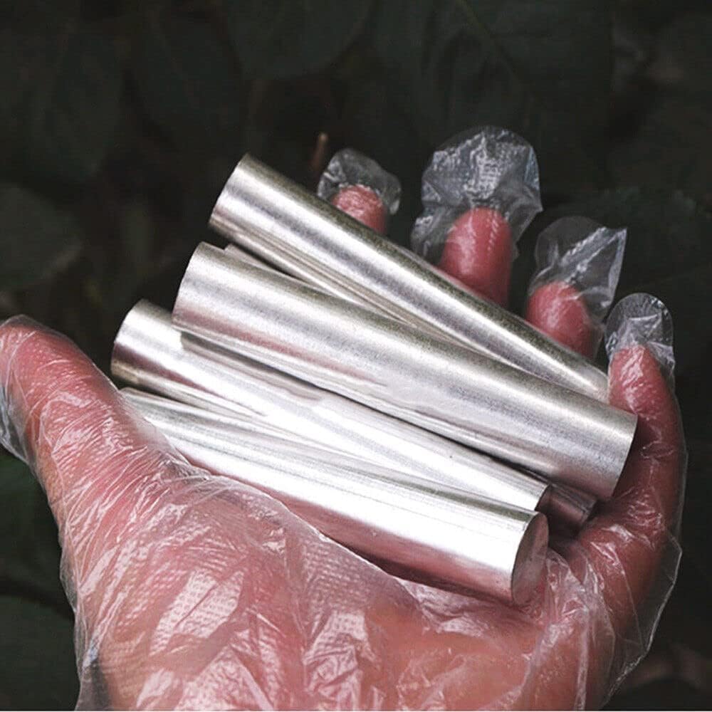 TEAMWILL Barra de metal de magnesio 99.99% de magnesio 0.630 in x 3.543 in 0.63 “* 3.5” supervivencia de emergencia de fuego ligero