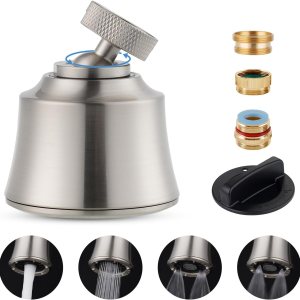 Accesorio de rociador de grifo, 4 modelos de pulverización, gran angular, giratorio, fregadero de cocina, reemplazo de cabezal de grifo de cocina, Accesorio de rociador de grifo, 4 modelos de pulverización, gran angular, giratorio, fregadero de cocina, reemplazo de cabezal de grifo de cocina,