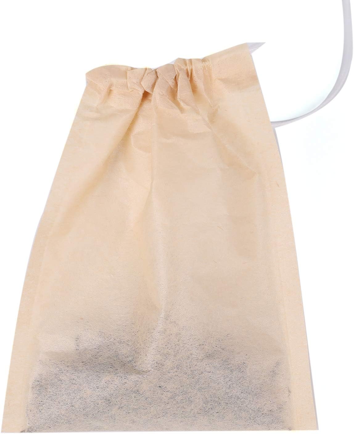 Tosnail 600 bolsas de filtro de té desechables de 3.5 x 2.75 pulgadas con sello de cordón de algodón, infusores de té de papel 100% natural sin