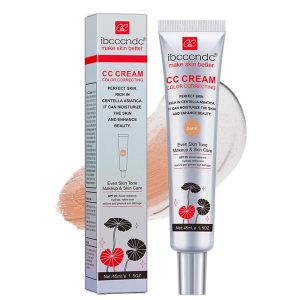 Centella Asiatica Corrector de Color CC Cream – Fair (Clair) para piel clara – Corrector hidratante SPF para el cuidado de la piel – Perfector Centella Asiatica Corrector de Color CC Cream – Fair (Clair) para piel clara – Corrector hidratante SPF para el cuidado de la piel – Perfector