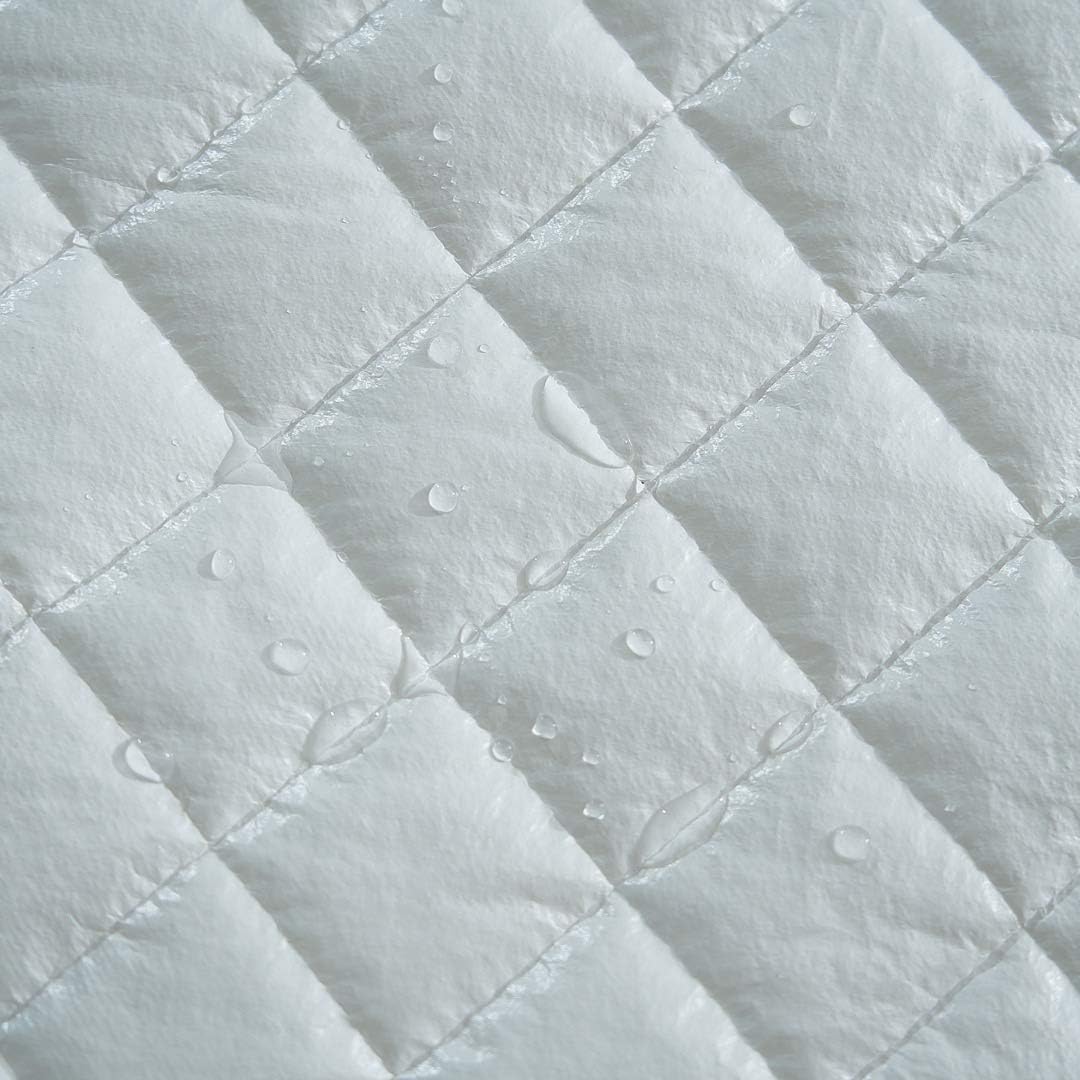 Elif – Protector de colchón de tamaño extra largo, impermeable, acolchado con correas elásticas para niños, suave y cómodo, transpirable, sin vinilo