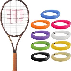 Wilson Pro Staff X v14 – Raqueta de tenis con cuerda de raqueta Syn Gut de 0.56 oz a tensión de rango medio en tu elección de colores, potencia Wilson Pro Staff X v14 – Raqueta de tenis con cuerda de raqueta Syn Gut de 0.56 oz a tensión de rango medio en tu elección de colores, potencia