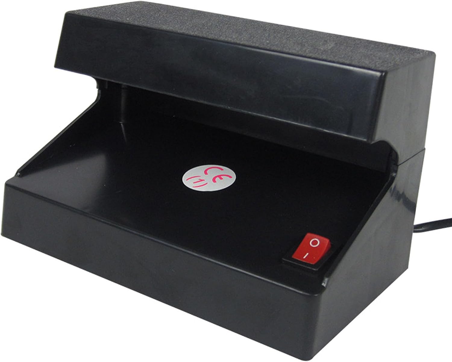 Detector de billetes falsificados, enchufe 110 V comprobador de dinero ULTRAVIOLETA LED multifuncional para cheques