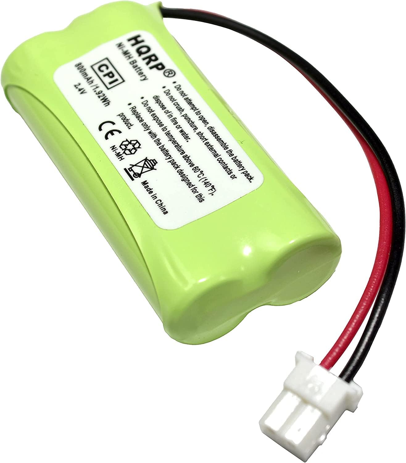 HQRP Batería de teléfono compatible con VTech CS6328, CS6328-2, CS6328-3, CS6328-4 CS6328-5 CS6329 CS6329-2 CS6329-3 CS6329-4, CS6329-5, LS6325,