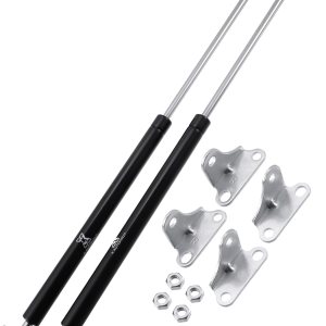 X AUTOHAUX 2 piezas de 23 pulgadas y 200 libras universales de gas resortes de elevación de resortes de elevación para camioneta camioneta Tonneau X AUTOHAUX 2 piezas de 23 pulgadas y 200 libras universales de gas resortes de elevación de resortes de elevación para camioneta camioneta Tonneau