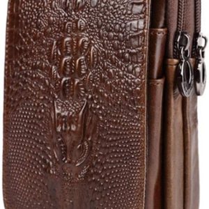 Bolsa inteligente de cuero genuino, soporte para célula, funda táctica, funda de transporte para cinturón, bolsillo para cintura de hombre para Bolsa inteligente de cuero genuino, soporte para célula, funda táctica, funda de transporte para cinturón, bolsillo para cintura de hombre para