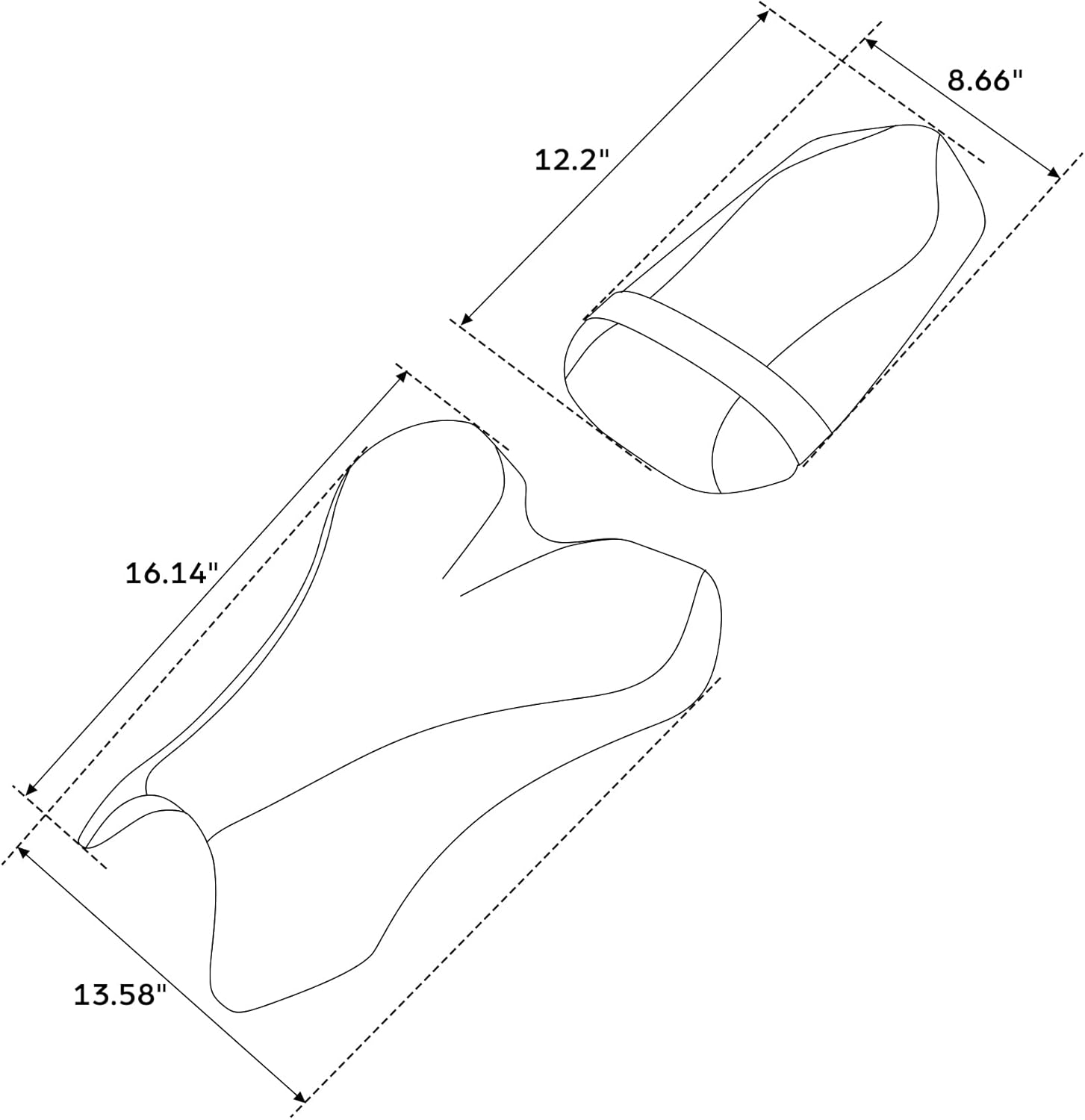 TCT-MOTORPARTS Asiento del conductor y del pasajero para Yamaha YZF R1 YZF-R1 YZFR1 2004-2006 04 05 06