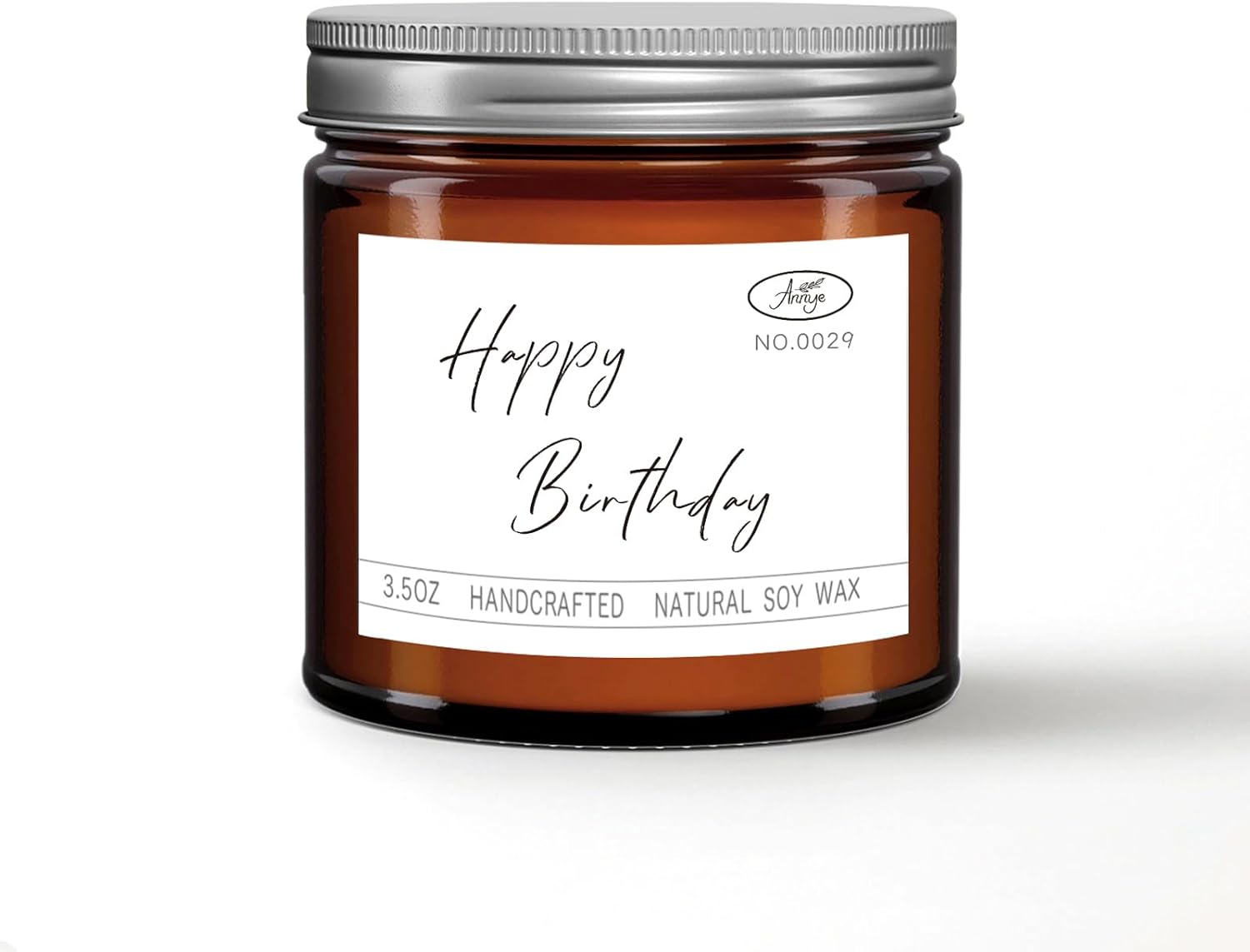 Velas perfumadas de feliz cumpleaños, vela de soja natural para el hogar, vela en tarro vertida a mano, regalos para mujeres, hombres, familias,