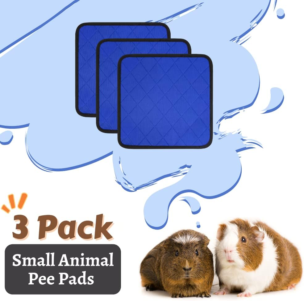 3 piezas de forros de repuesto para escondites de animales pequeños, camas y transportadores de viaje, almohadillas suaves y absorbentes, lavables a