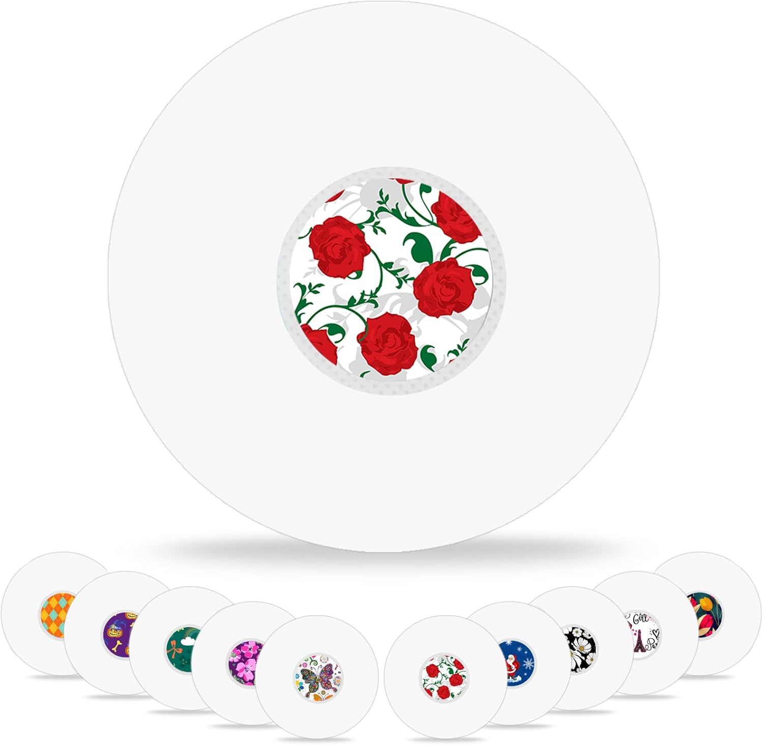 Libre 3 cubiertas de sensor y calcomanías de estilo libre para sensor Libre 3, parches adhesivos transparentes hipoalergénicos, impermeables y