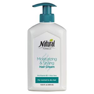 Natural Formula – Crema hidratante y estilizadora para el cabello para mujeres y hombres, crema hidratante para el cabello enriquecida con vitamina Natural Formula – Crema hidratante y estilizadora para el cabello para mujeres y hombres, crema hidratante para el cabello enriquecida con vitamina