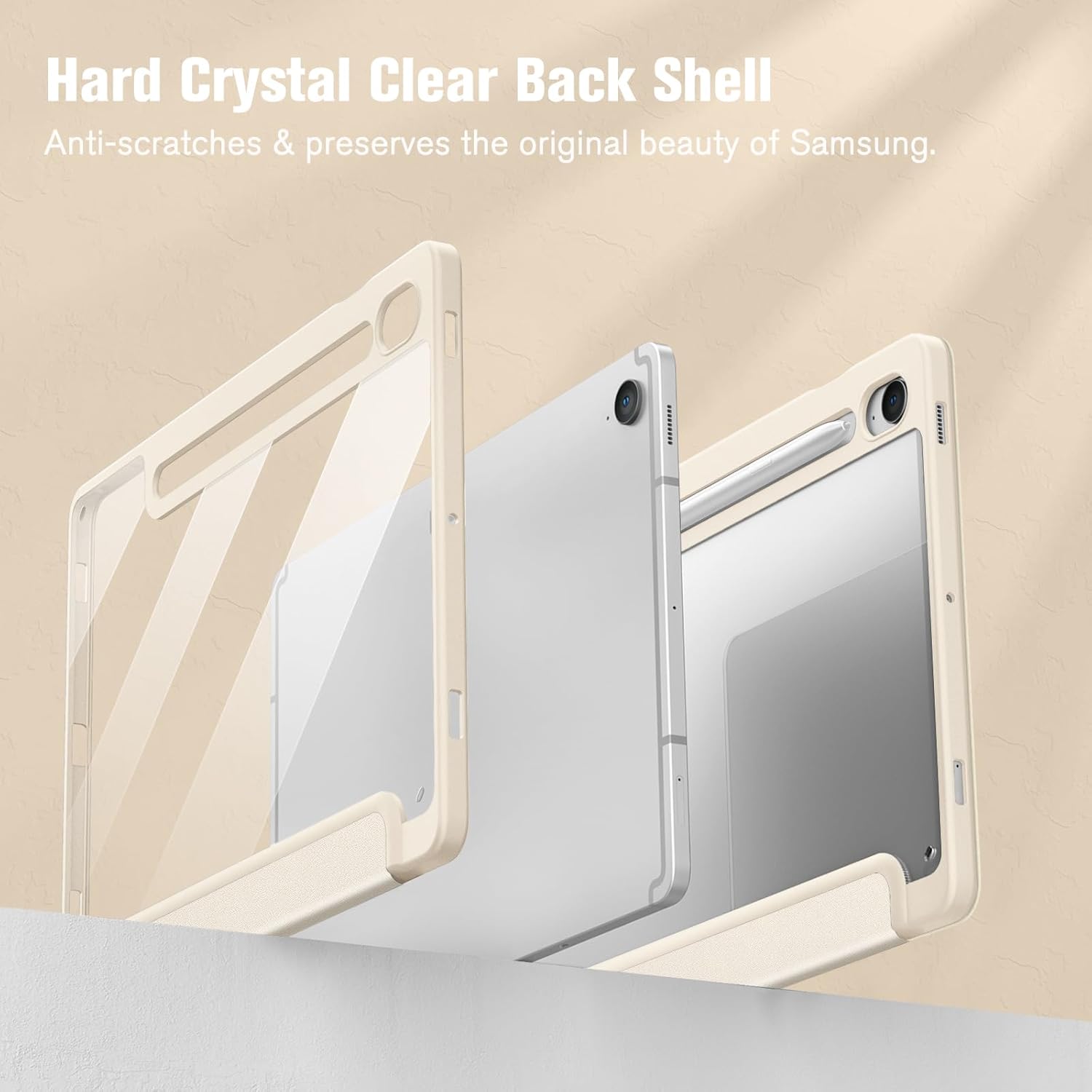 Fintie Funda híbrida delgada para Samsung Galaxy Tab S10 FE S9 FE 5G de 10.9 pulgadasTab S9 de 11 pulgadas con soporte para S Pen y a prueba de