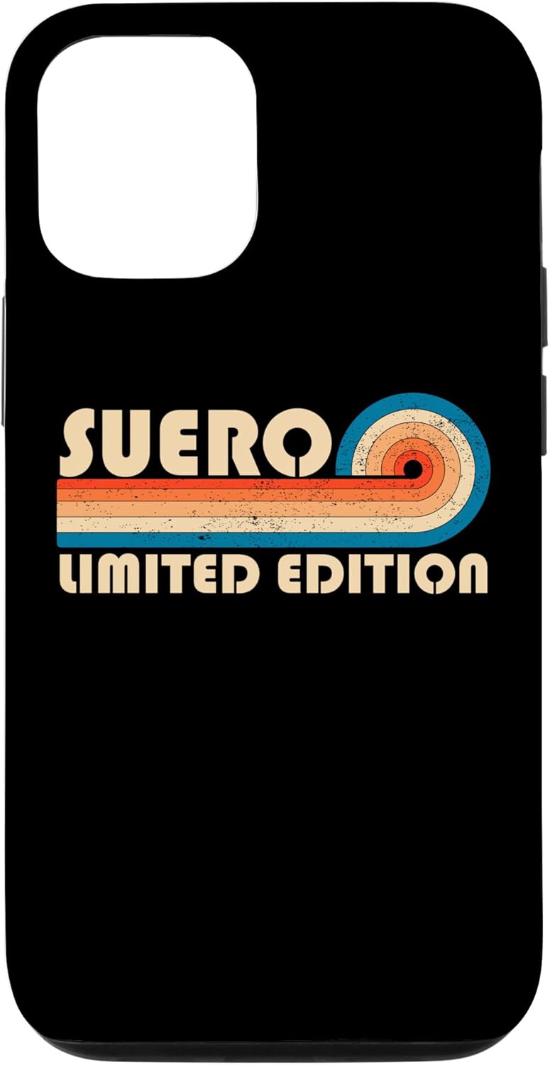 iPhone 13 Pro SUERO Surname Retro Vintage 80s 90s Birthday Reunion Case