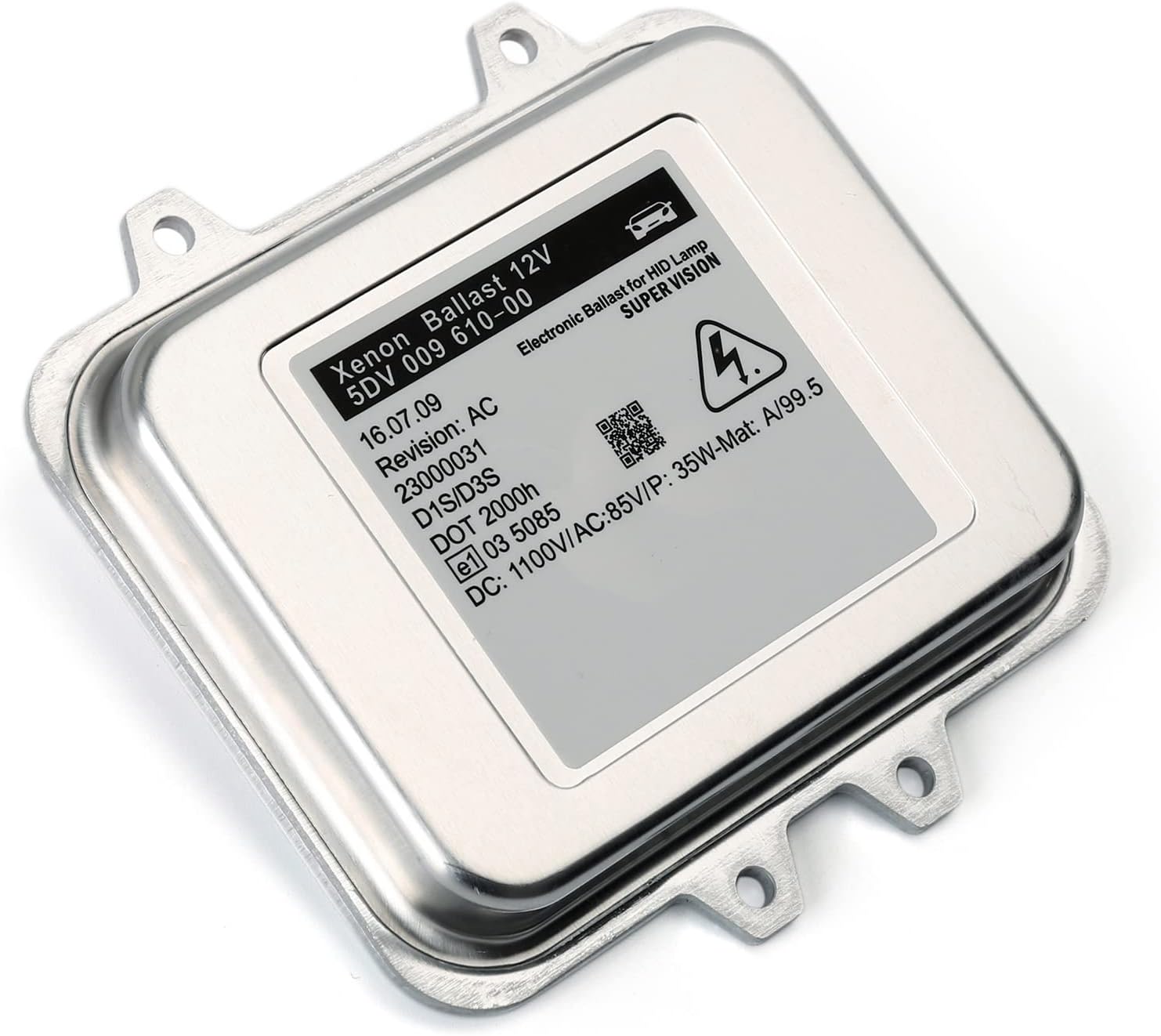 5DV 009 610-00 Unidad de control de balasto de faros de xenón D1S D1R, compatible con BMW X5 X6 Buick Regal Mercedes Viano Vito Facelift Saab Skoda