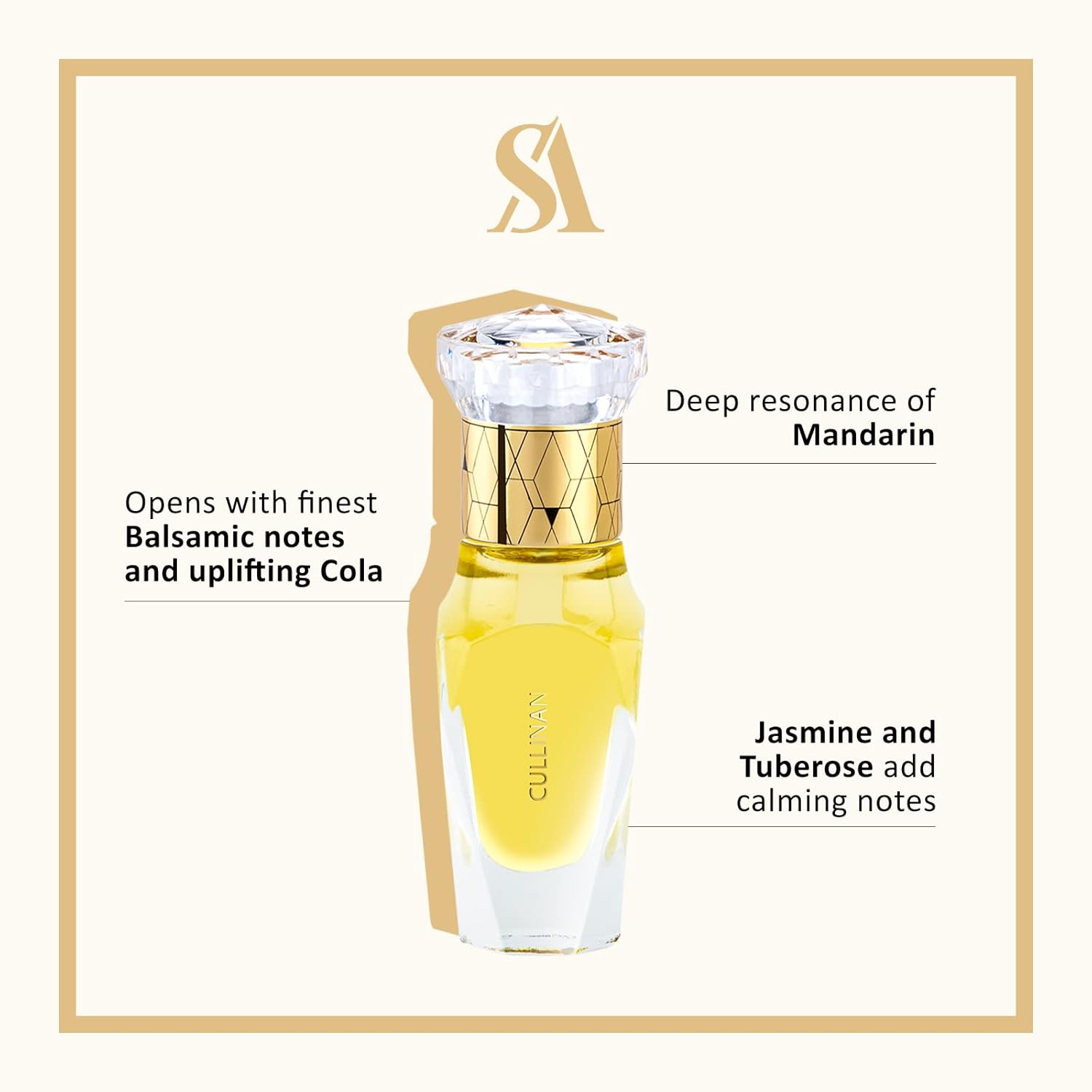 Swiss Arabian Cullinan For Unisex  Productos de lujo de Dubai  Aceite de perfume personal de larga duración  Una fragancia seductora,