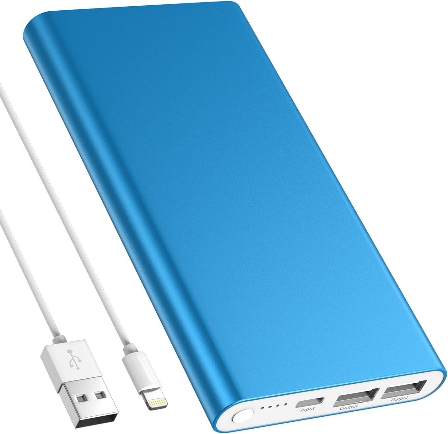 Pilot 4GS – Cargador portátil, cargador de batería de carga rápida de 12000 mAh, batería de salida de alta velocidad dual de 3 A, compatible con