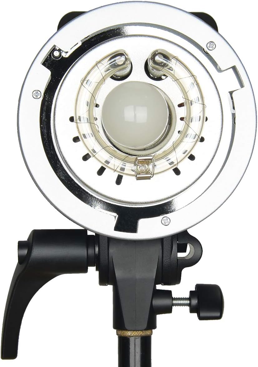 Godox MS300 300WS GN58 Flash Studio Strobe Monolight con montaje Bowens, sistema inalámbrico Godox 2.4G incorporado, tiempo de reciclaje de 0.1