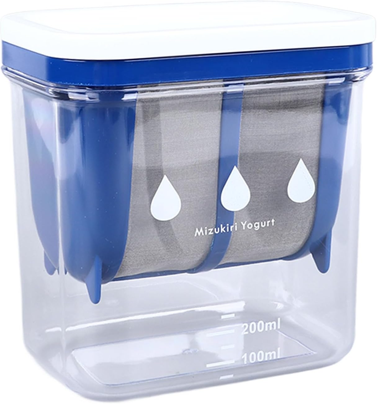 Fabricante de yogur griego, colador eficiente para hacer yogurt de gran capacidad, separador de suero de leche, yogur reutilizable, utensilios de