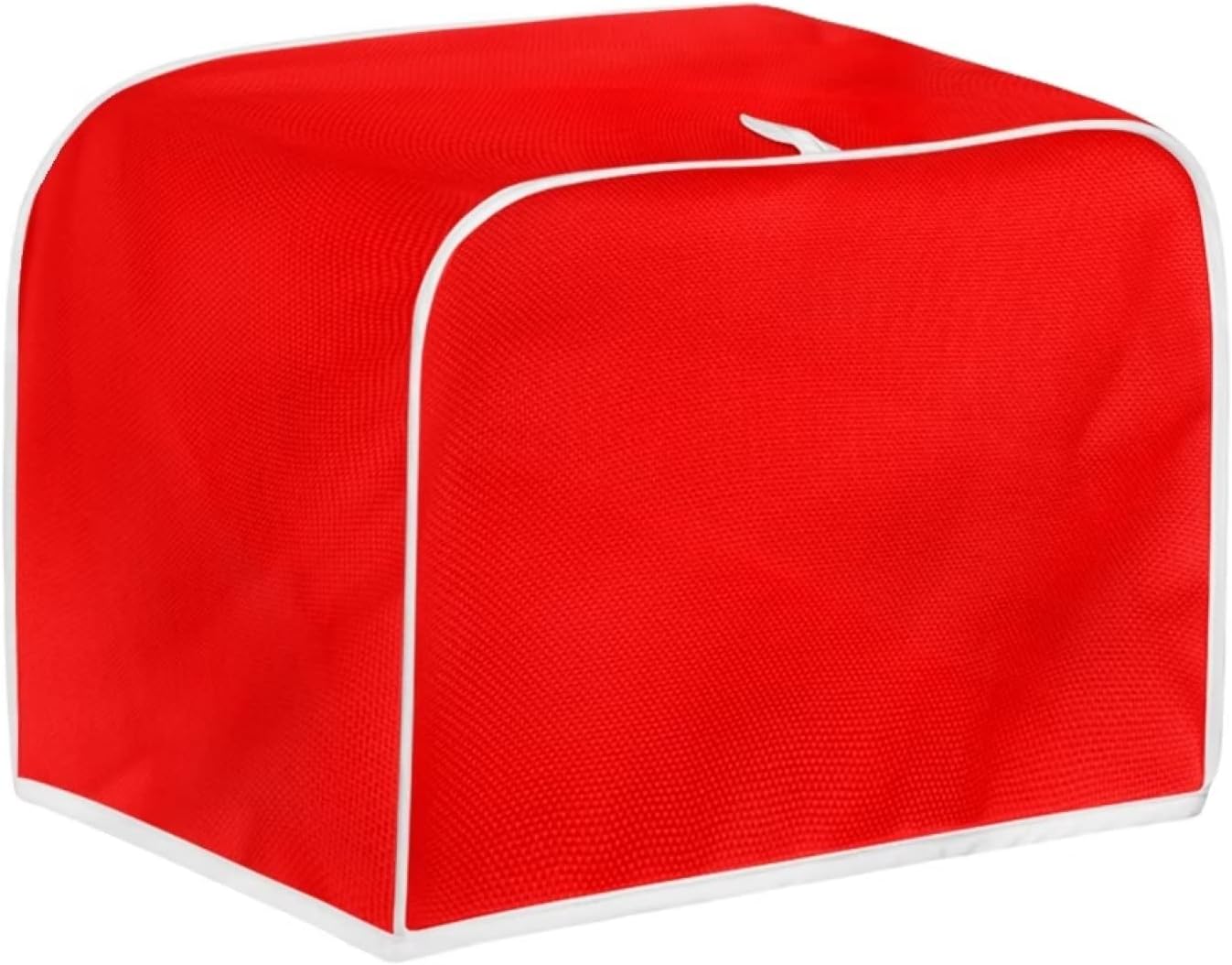 Cubierta para tostadora roja, cubierta acolchada para tostadora de 2 rebanadas, cubiertas de electrodomésticos pequeños de cocina, cubierta de