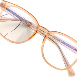 Lentes de bloqueo de luz azul para mujeres y hombres, TR90, ligeros, redondos, para computadora, con antifatiga ocular y deslumbramiento UV Lentes de bloqueo de luz azul para mujeres y hombres, TR90, ligeros, redondos, para computadora, con antifatiga ocular y deslumbramiento UV