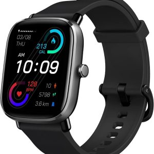 Amazfit GTS Fitness – Reloj inteligente con monitor de frecuencia cardíaca batería duración de 14 días control de música pantalla de 165 monitor de Amazfit GTS Fitness – Reloj inteligente con monitor de frecuencia cardíaca batería duración de 14 días control de música pantalla de 165 monitor de