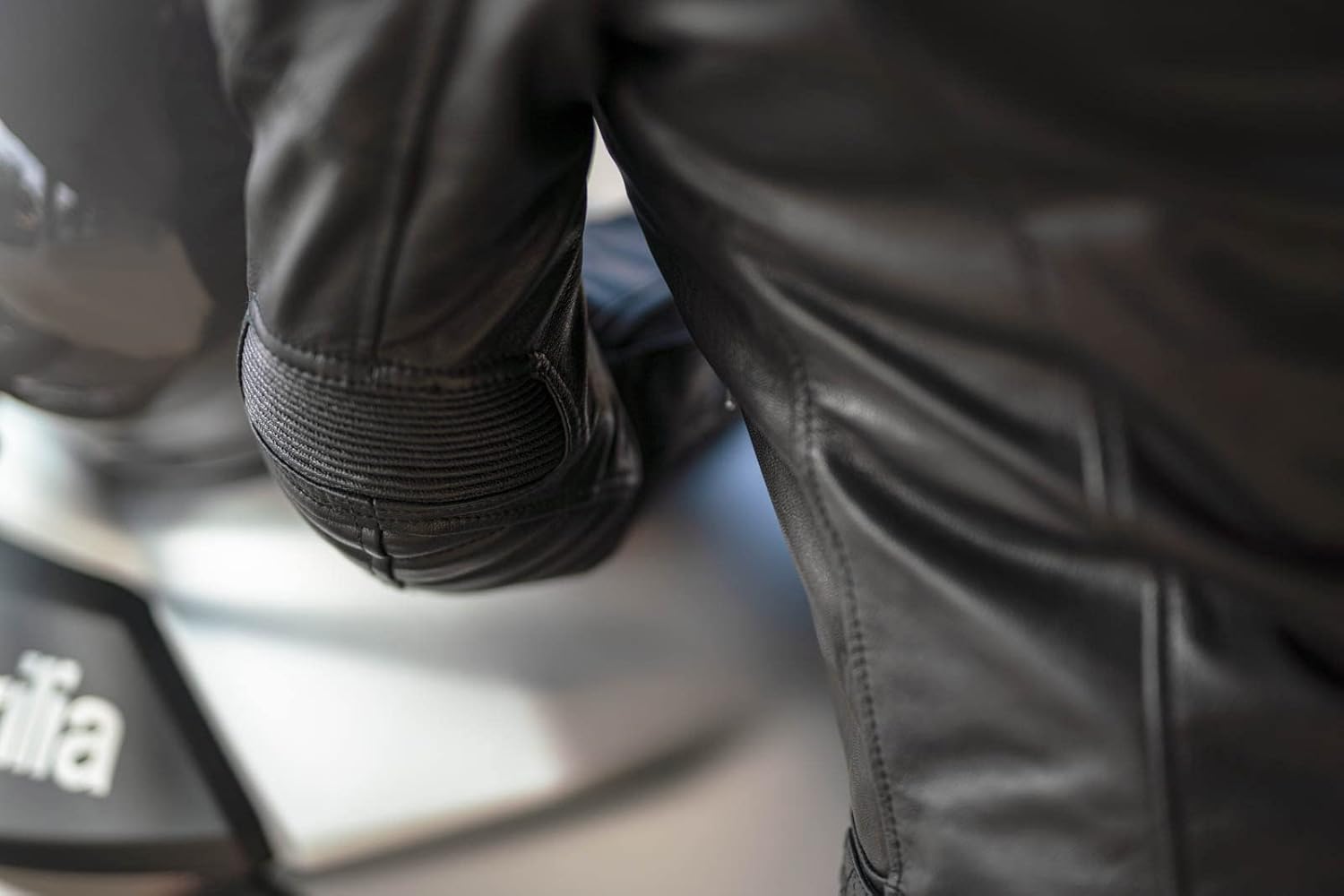 SHIMA WINCHESTER 2.0 – Chaqueta de motociclista clásica de cuero con espalda CE, hombros y codos
