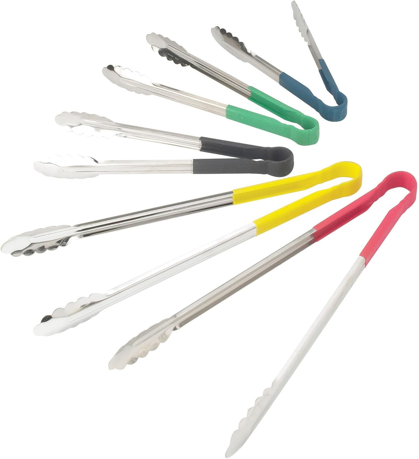 Winco UTPH-9R UtilityTongsKitchen, 9″, Rojo
