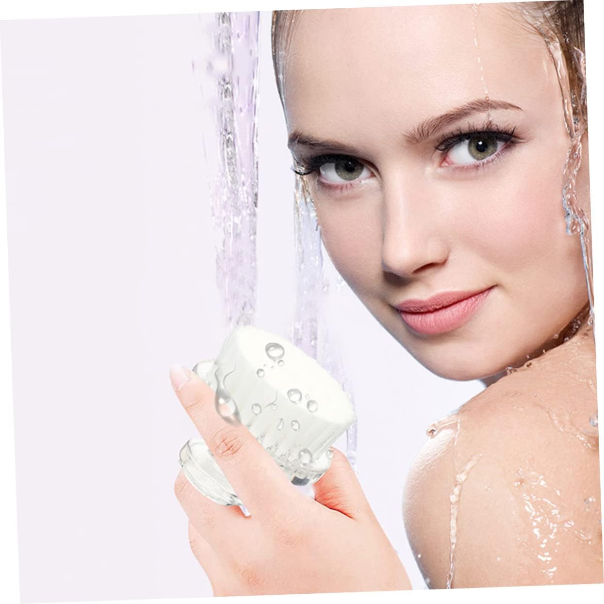 Healeved Cepillo de limpieza facial para mujeres, limpiador facial para mujeres, cepillo facial, limpiador facial, limpiador facial para cepillos