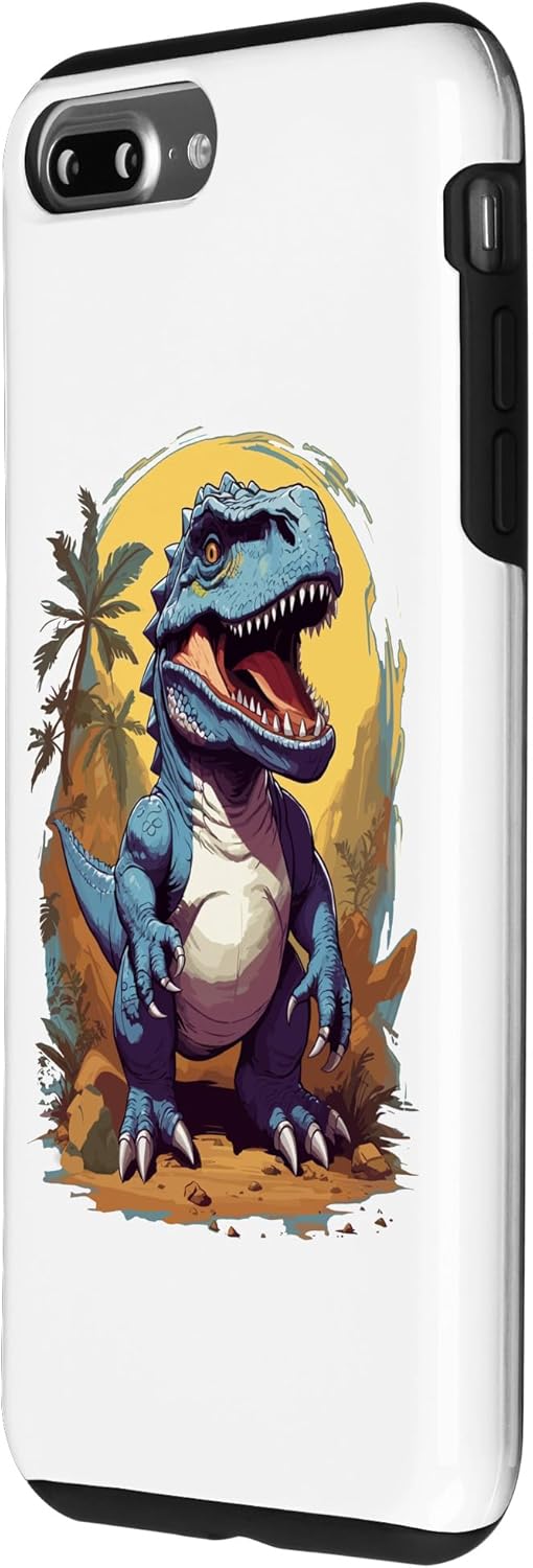 Funda con diseño de dinosaurio Giganotosaurus para iPhone 7 Plus8 Plus