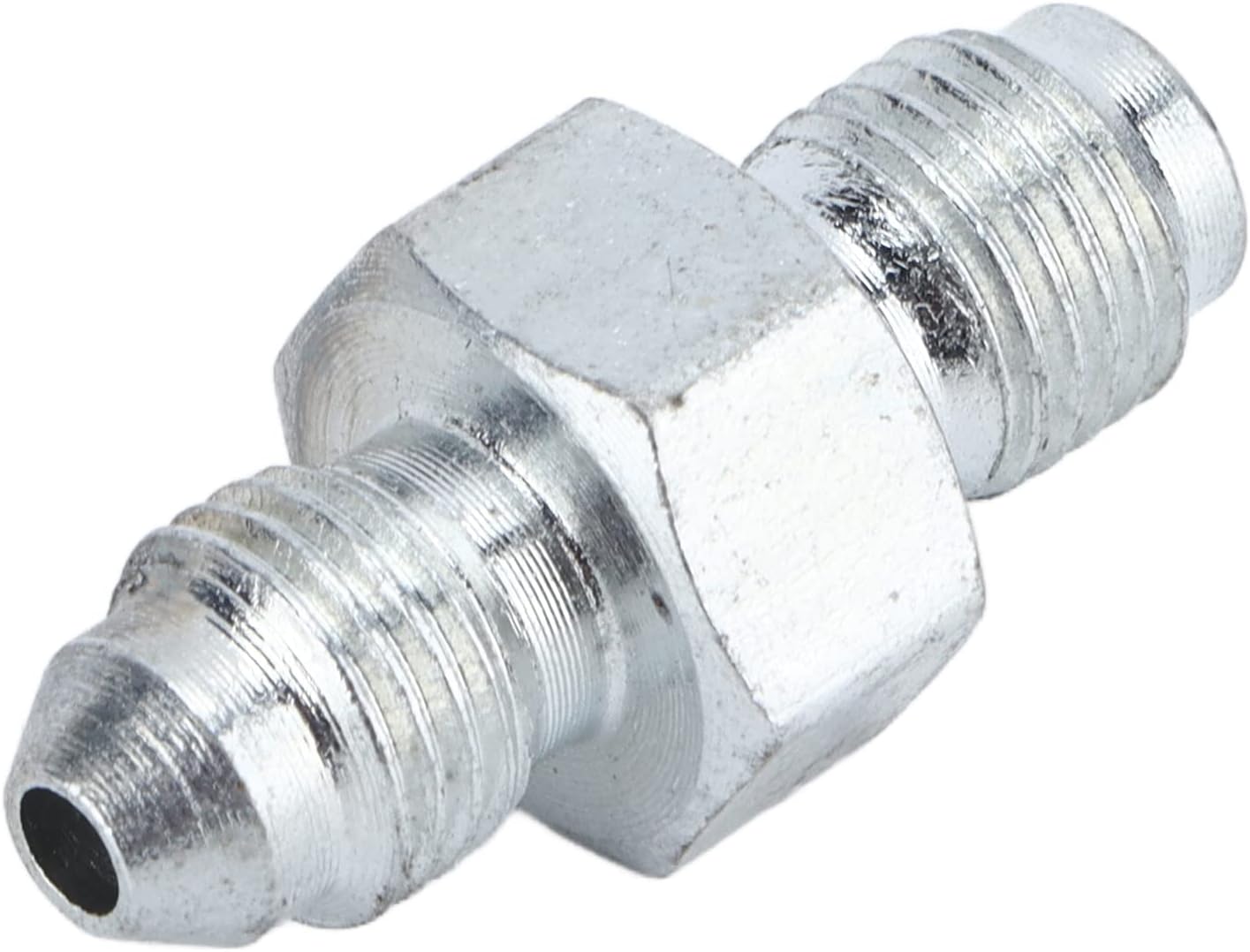 Adaptador de llamarada invertida para automóvil 3AN macho a 38-24 adaptador de llamarada invertida, adaptador de línea de freno de metal sólido 316