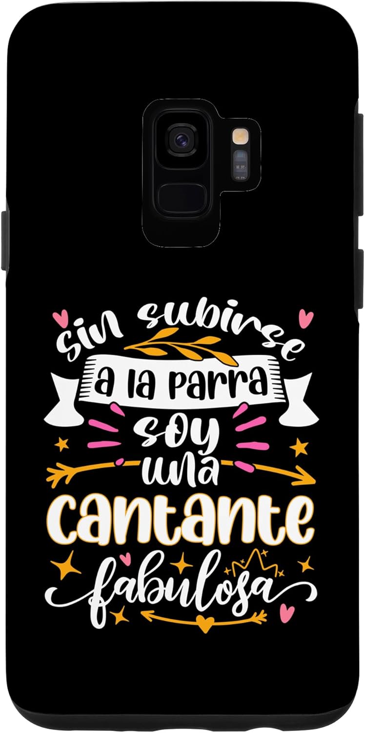 Funda para Galaxy S9 Una Cantante Fabulosa Divertida Mujer Regalos Música