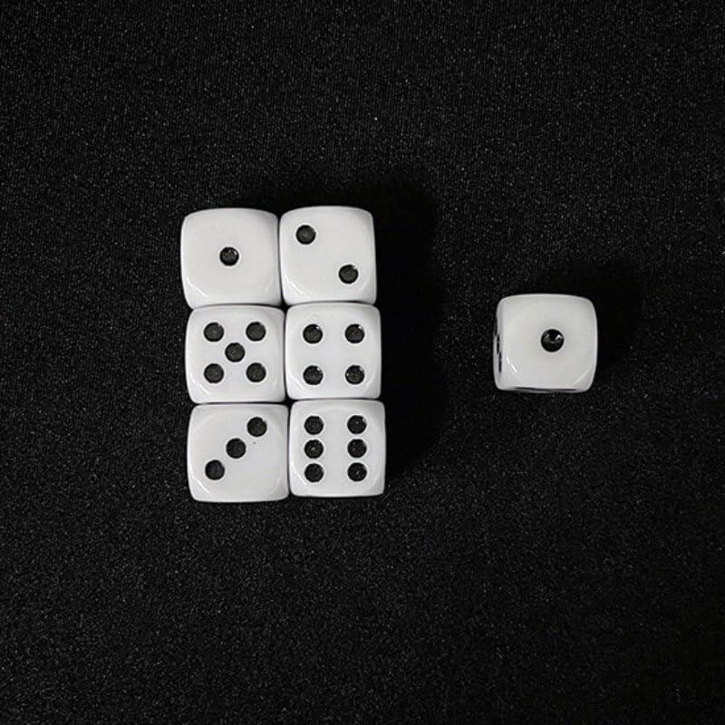 ZQION Ultimate Forcing Dados Primer plano Trucos de magia Fuerza Un Número Magia Salón Ilusiones Trucos Mentalismo Props Street Bar Truco